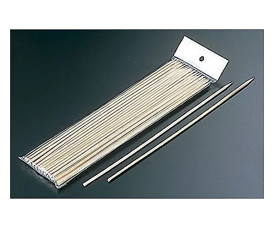 62-6505-93　Bamboo Barbet Q Skewer (50 Pieces) 240 mm