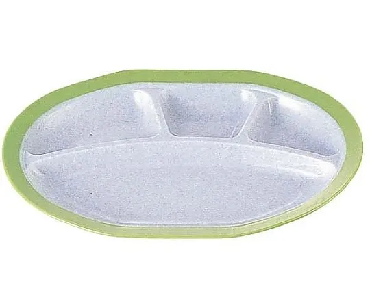 62-6858-43　Two-Color Small Plate/Body SW-126 Savannah Green/Inner Pebbles
