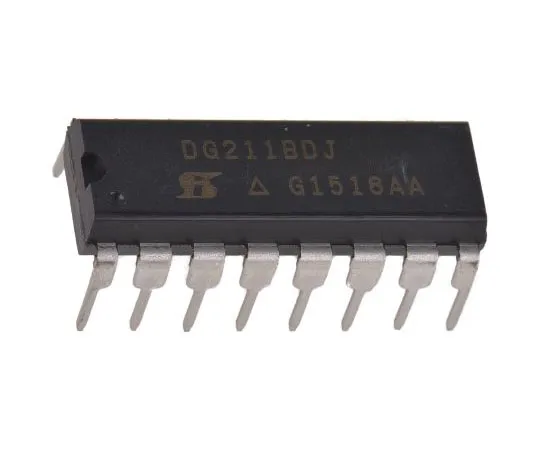 63-7647-97　DG211BDJ-E3Vishay,模拟开关四路SPST, 12 V, 15 V, 18 V, 24 V, 5 V, 9 V,16-PinPDIP　DG211BDJ-E3