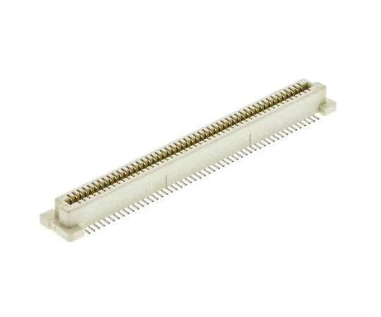 63-7638-13　Amphenol FCI Bergstak系列0.8mm间距100道2线直PCB插座，表面贴装，焊点终止　61082-101400LF
