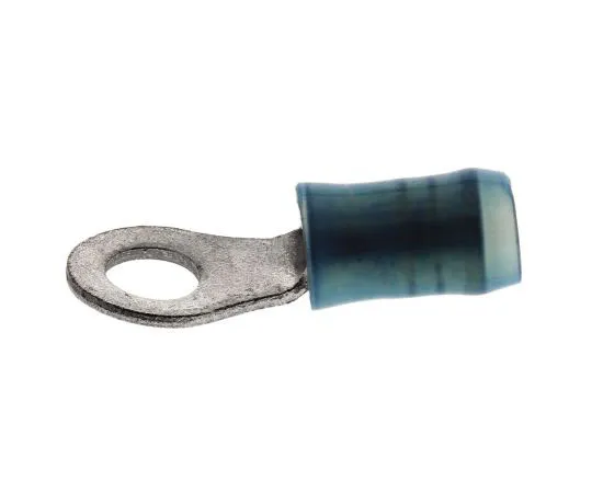 63-7681-90　TE连通性PIDG系列绝缘压紧环端子，M4螺柱尺寸，1mm2至2.6mm2线材尺寸，蓝色　51864-1