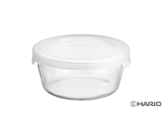 68-5182-31　Heat-Resistant Glass Storage Container/Round 300 1 Case (36 Pieces)　MST-30-TW