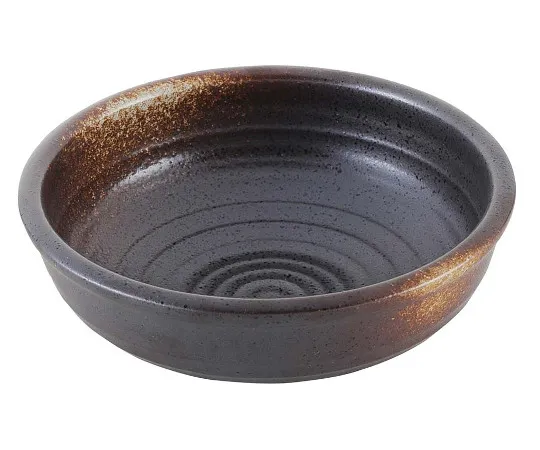 63-7196-01　Japanese tableware collection Bizen-style round bowl 6 cm　8180880