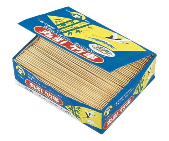 62-6505-63　Bamboo Round Skewer (Box 1 kg) 120 mm