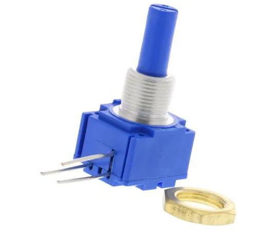 63-7609-82　Bourns1GangRotaryCermetPotentiometer用6mmDia。轴，1kΩ，±10%，2W,线性93R1A-R22-A10L　93R1A-R22-A10L