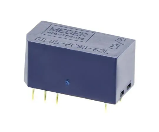 63-7502-01　DPDT簧片继电器，5V直流　DIL05-2C90-63L