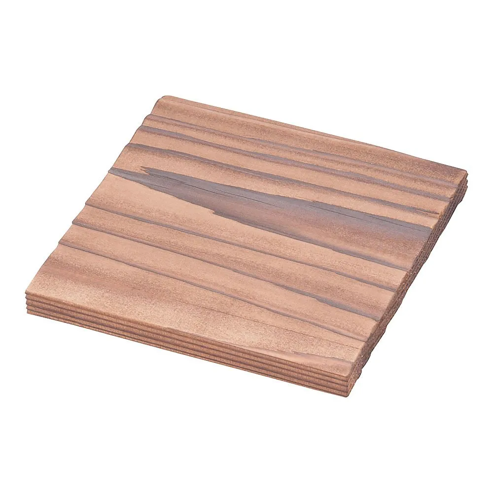 62-6792-89　Yakesugi Square Plate 11 cm