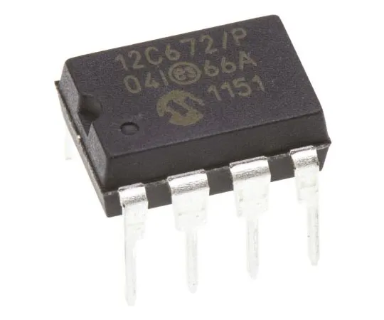 63-7492-35　单片机PIC12C672-04I/P,8位PIC单片机，4MHz, 2048 EPROM,8引脚PDIP　PIC12C672-04I/P
