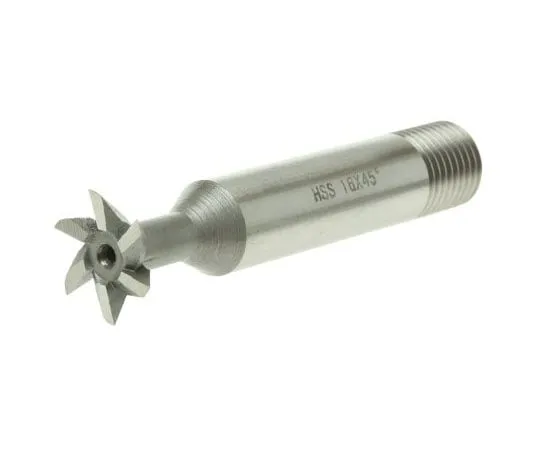 63-7610-92　60 mm HSS标准燕尾切割机45°，直径16mm　522-8023