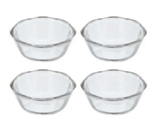64-5272-12　Heat Resistant Glass Sweets Bowl 200 4 Pieces　SWB-2012