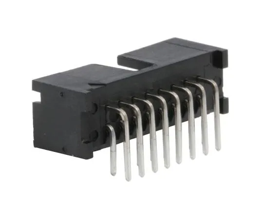63-7553-98　TE ConnectivityAMP-LATCH系列，2.54毫米间距，16路2列带右角的PCB头，通孔　5103310-3
