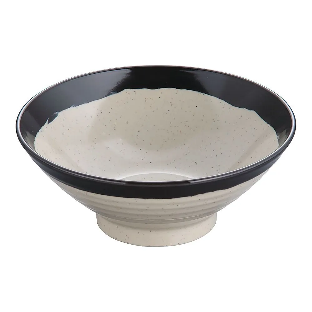 62-6848-52　Melamine "Shigaraki" Soba Rice Bowl (Large)　MM-101