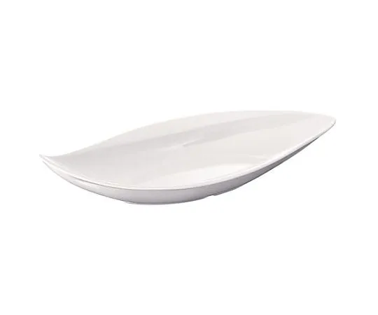 62-6674-57　Melamine Winleaf Plate White