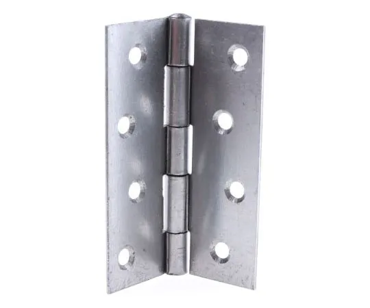 63-7542-72　带固定销钉螺钉的RS Pro钢扣铰链，尺寸100mm x 71mm x 1.75mm　436-5064