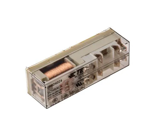 63-7678-84　TEConnectivitySR6DPDT非锁定继电器PCB安装，24V直流线圈，8A　SR6D4024