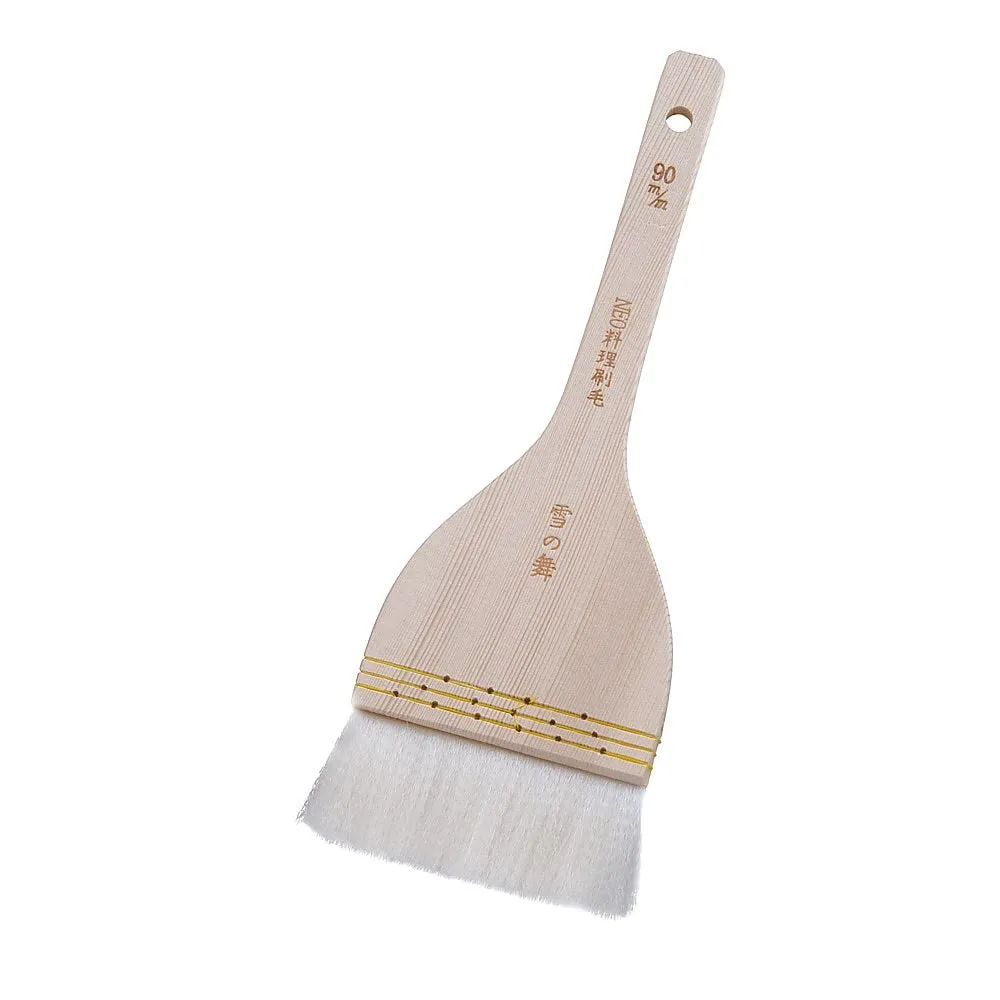 62-6506-84　NEO Cuisine Brush Snow Dance (Embedded Nylon Hair) 90 mm