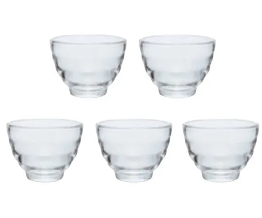 64-5272-03　Heat Resistant Glass Cup 5 Pieces　HU-3012