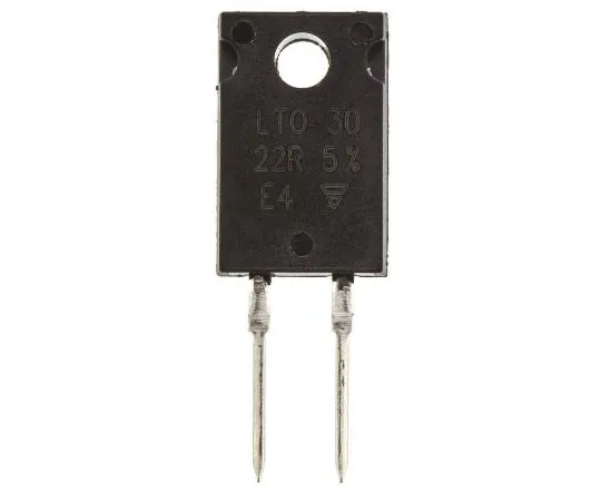 63-7614-15　Vishay22Ω30W固定电阻±5%±150ppm/°C　LTO030F22R00JTE3