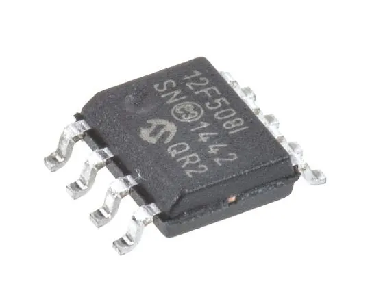 63-7644-40　单片机PIC12F508-I/SN,8位PIC单片机，4MHz, 512闪存，8引脚SOIC　PIC12F508-I/SN