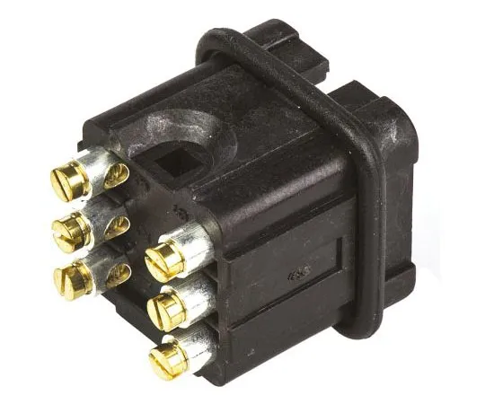 63-7508-08　斯塔夫系列连接器外壳，男，6路，10A, 50 V　9700062616