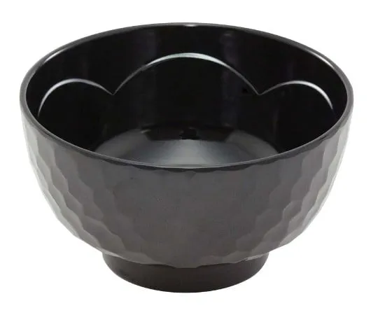 63-7201-24　Melamine Turtle Shell Soup Bowl, Inner Black GW-361TM-B　0462050