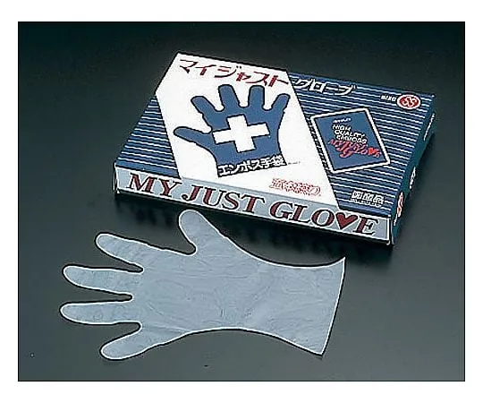 62-6627-64　My Just Gloves, 5 Pieces, Squeezed S (1 Box, 200 Sheets)　30