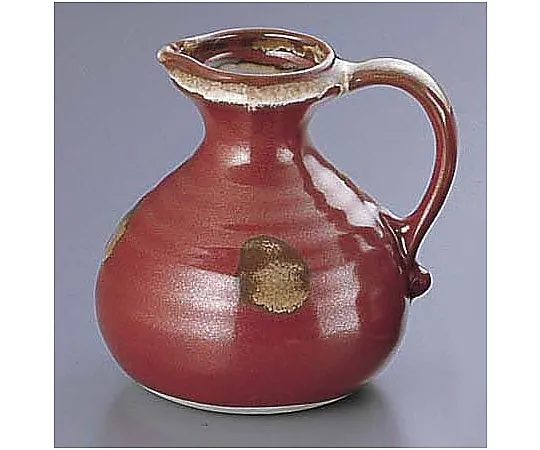 62-6819-12　Japanese sake bottle 1.5 with red hand　D03-69