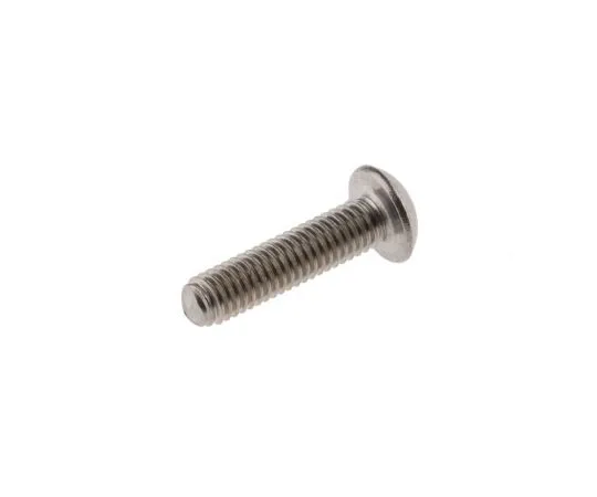 63-7642-46　普通纽扣不锈钢防夹安全螺丝，M3 x 12mm　621-2748