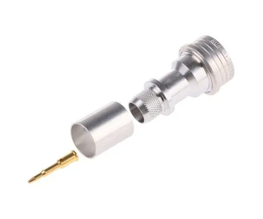 63-7635-50　Huber&Suhner 50Ω直电缆安装QN连接器，插头，压痕终止，0→11GHz,RG214/U　11_QN-50-7-1/133_NE