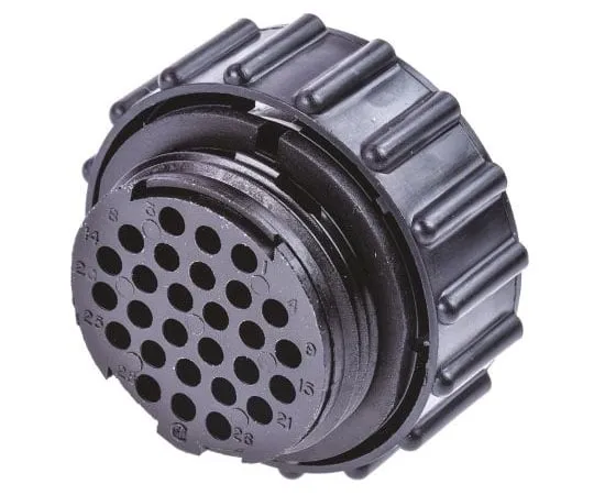 63-7682-30　TE Connective CPC系列2系列电缆安装连接器，28触点插头　206039-1