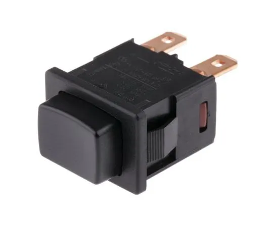 63-7630-15　Marquardt单杆单掷 (SPST) 锁定按钮开关，IP40, 12.9 x 19.2mm,面板安装，250V交流电压　1683.1101