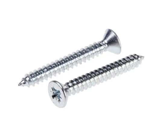 63-7627-48　RS Pro Bright Zinc Plated Steel Self Taping Screw N°8 x 1.1/4in Long 32mm　546-5547