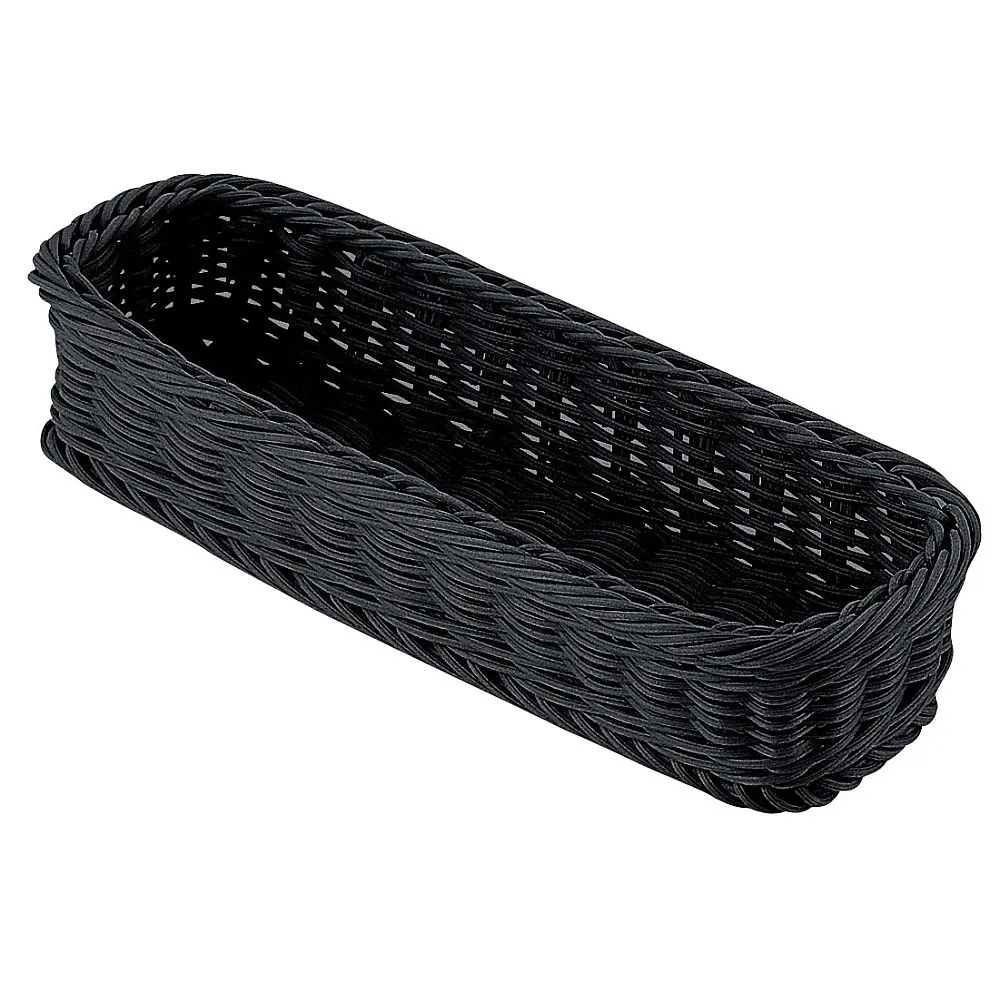 62-6730-09　PP Cutlery Basket Black for 2 Small　CB-005-BK