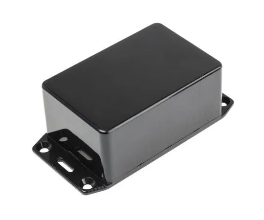 63-7517-28　Hammond 1591, ABS外壳，IP54,法兰，85 x 56 x 35mm　1591LSFLBK
