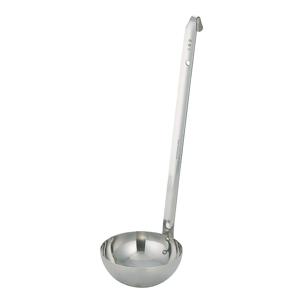 62-6454-13　18-8 Soup Reddle 300 mL　BLCF90300