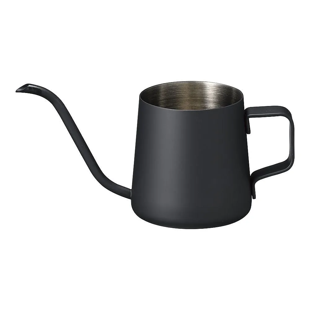 65-3874-20　18-8 Coffee Drip Pot Without Lid (Heat Resistant Black Coating) 240 ml