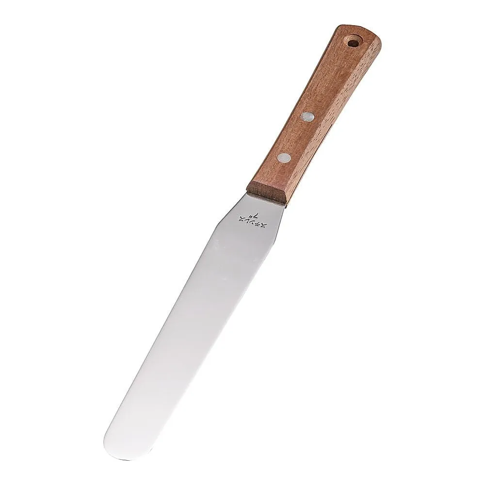 62-6553-91　Wooden Pattern Spatella 7-inch　WSP4801