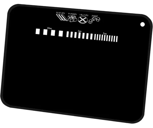 65-1223-42　Soft Cutting Board L Black　AP5016