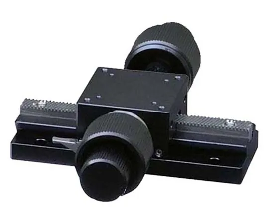 62-9892-80　Long Working Stage (Rail Length 100 mm) Coarse Fine Double Handle Type　LS-414WSL1