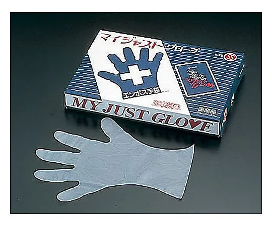 62-6627-67　My Just Gloves, 5 Pieces, Squeezed ML (1 Box, 200 Sheets)　30