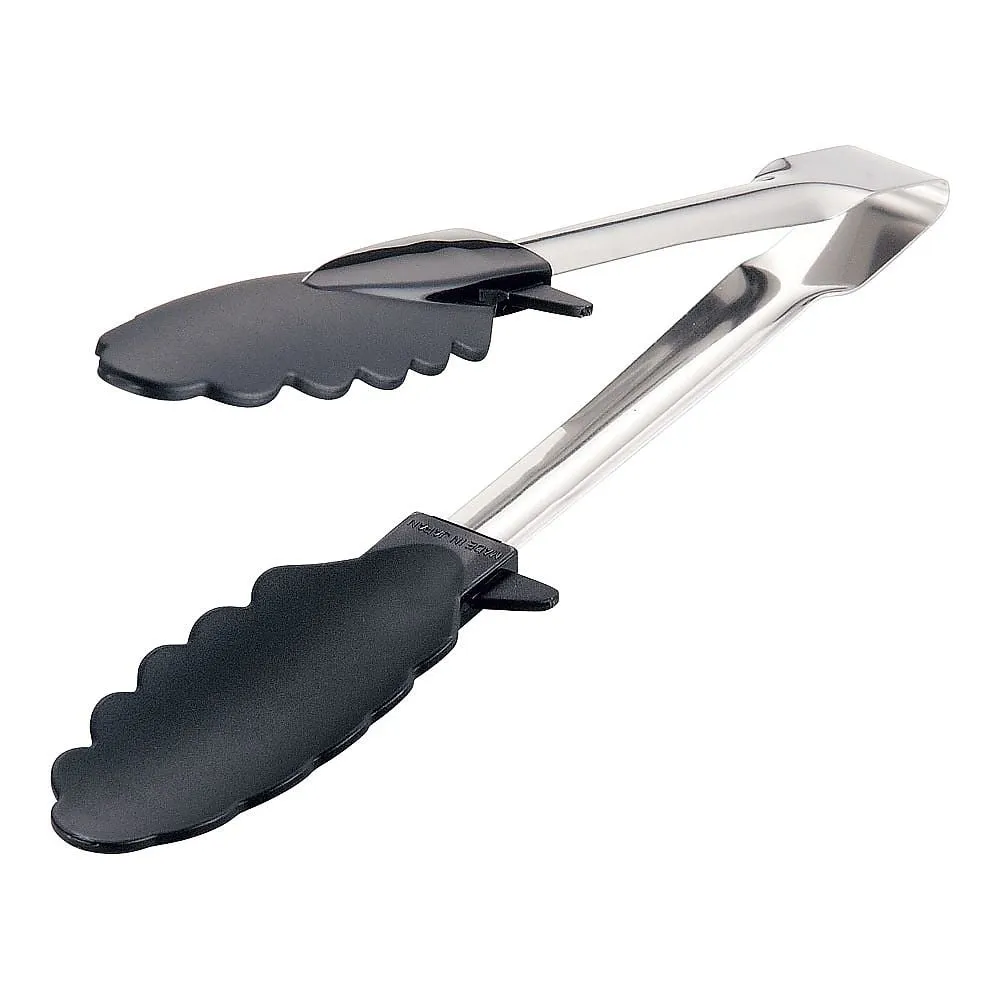 63-5696-36　66 Nylon Tongs 18 cm Black　BTVK801