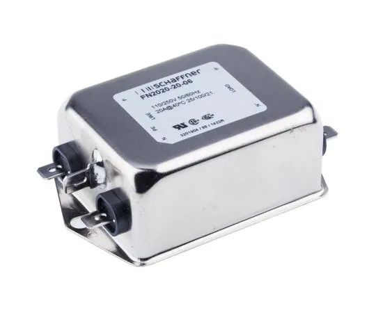 63-7562-91　SchaffnerFN2020系列20A 250 V ac 400Hz机箱安装RFI过滤器，带有标签终端　FN2020-20-06
