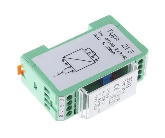 63-7511-88　PT100温度变送器，10→36 V, -25→+85°C　LKM 213/2