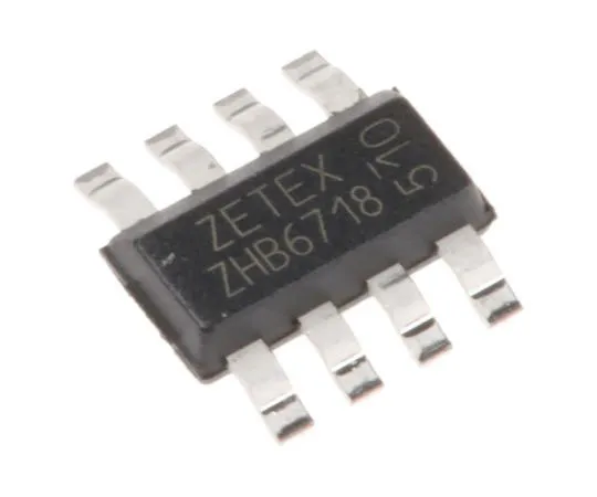 63-7668-54　二极管公司ZHB6718TA四极管NPN+PNP晶体管，2.5 A, 20 V,8PinSM　ZHB6718TA