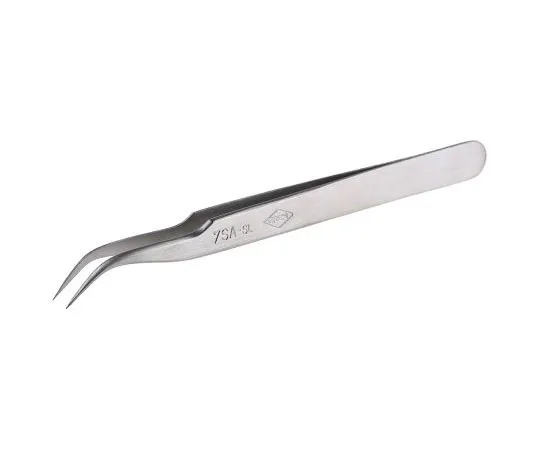 63-7555-08　Erem by Weller 120 mm,Anti-Magnetic不锈钢，指针式;弯曲式防酸镊子　7SASL