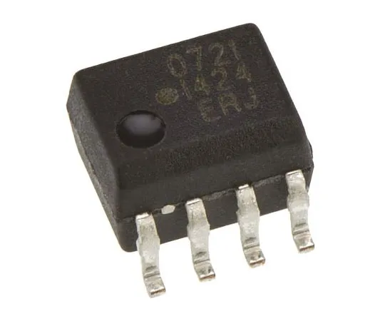 63-7650-05　Broadcom,HCPL-0721-000E直流输入晶体管输出光电耦合器，表面贴装，8针SOIC　HCPL-0721-000E