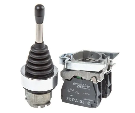 63-7633-06　IP66操纵杆开关，2轴，220毫安螺丝600VNO, -25→+70°C　XD4PA12