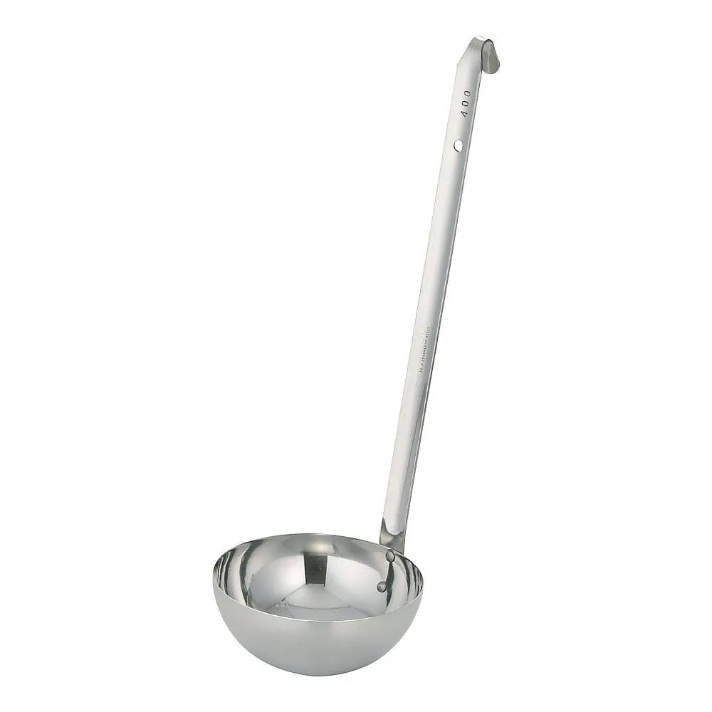 62-6454-16　18-8 Soup Reddle 400 mL　BLCF90400