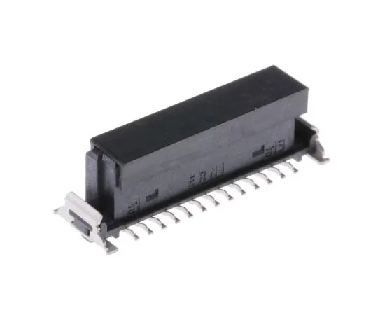 63-7635-91　ERNI SMC系列1.27mm间距26道2线直PCB插座，表面贴装，焊点终止　154806
