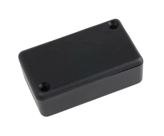 63-7603-25　Hammond 1551, ABS外壳，IP54, 60 x 35 x 20mm　1551HBK